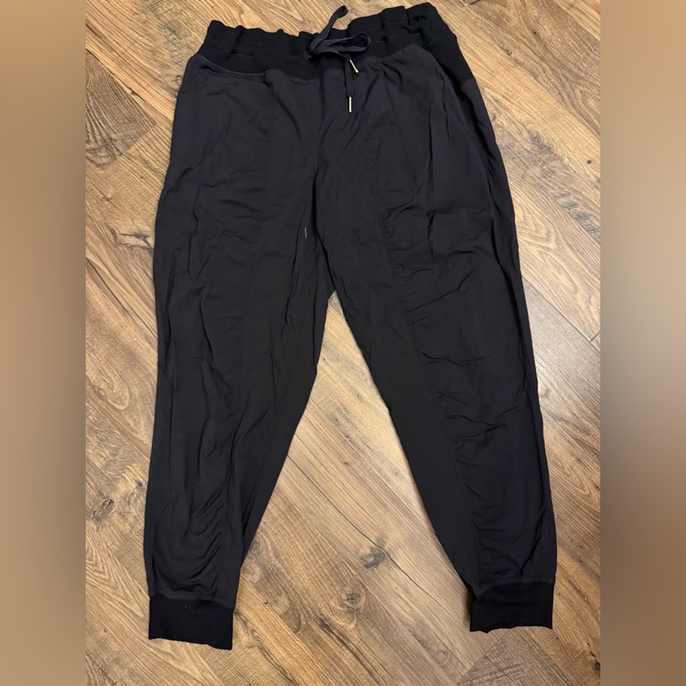 lululemon athletica Black Track Joggers